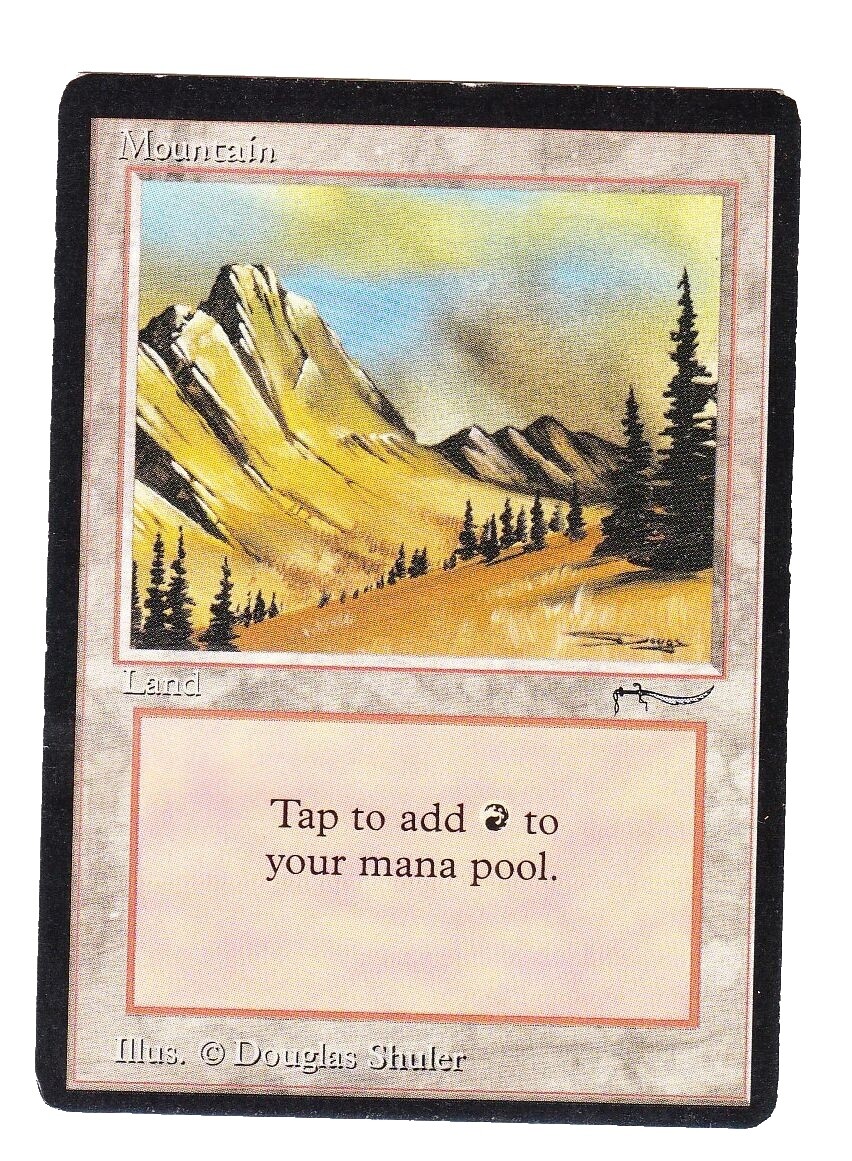 mtg 山 アラビアンナイト MTG アラビアンナイト 山 Mtg Arabian Nights