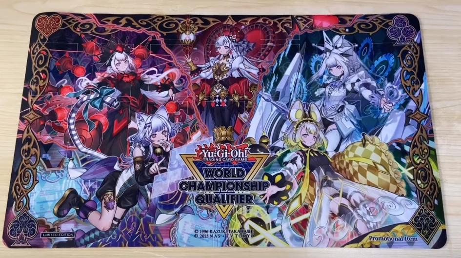 WVICM M∀LICE Q HEARTS OF CRYPTER RED RANSOM Playmat TCG CCG Pad