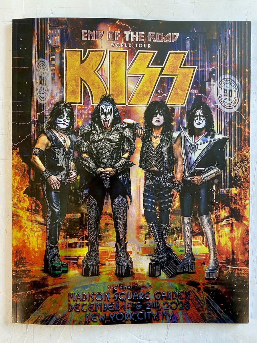 KISS 2023 ニューヨーク Final Show 全メンバー ギターピック KISS