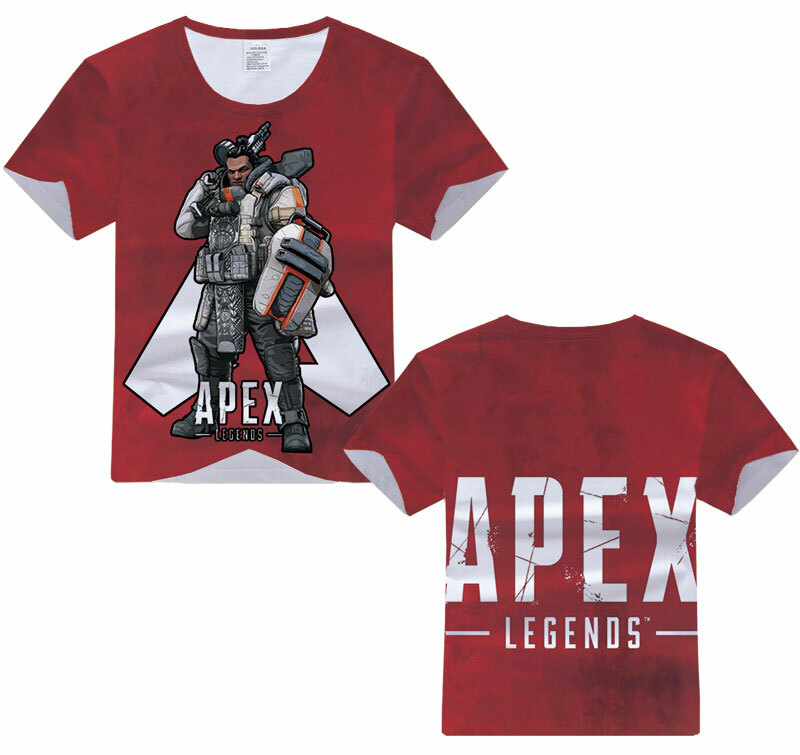 Apex Legends 3D Digital Print Gibraltar Full Color Short Sleeve T