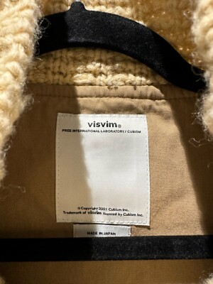 Visvim Men's Redwood Knit Collar Jacket - Tan Size M | eBay