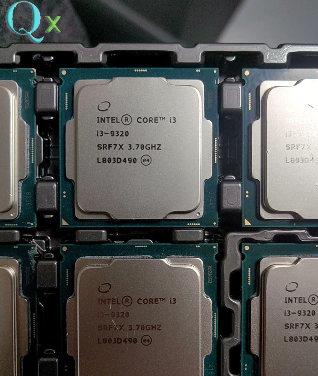 9Th Gen Intel Core i3-9320 QS LGA1151 CPU Processor 3.7GHz Quad