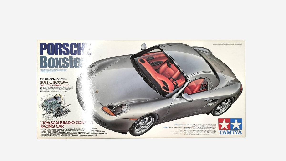 タミヤ 1/10 ポルシェボクスター PORSCHE BOXSTER M-02L