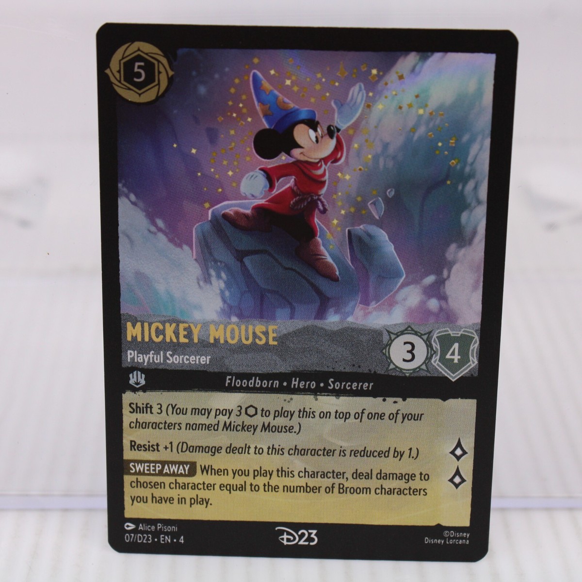 Disney ディズニー ロルカナ ミッキー / D23 限定 プロモ psa9 Disney