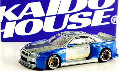 MINIGT 街道ハウス Nissan Skyline GT-R チェイス Chase! Kaido House