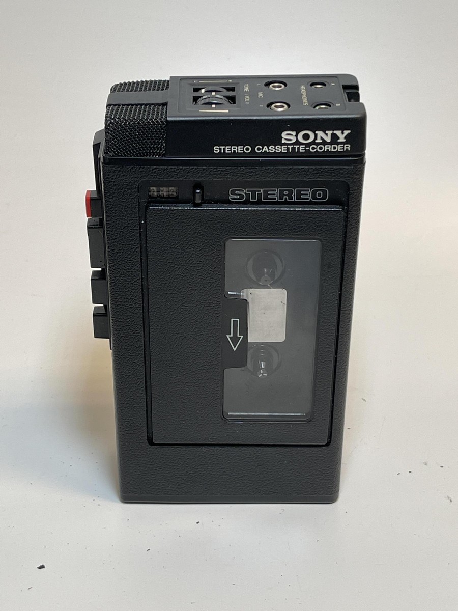 The First Sony Portable Stereo Cassette Recorder - Made in Japan