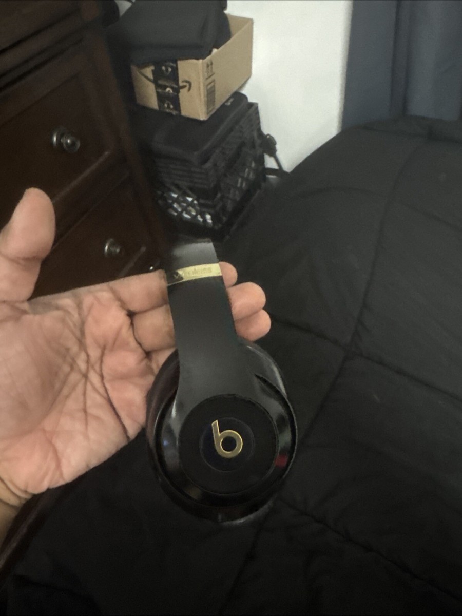 Beats Studio Pros Black And Gold | eBay