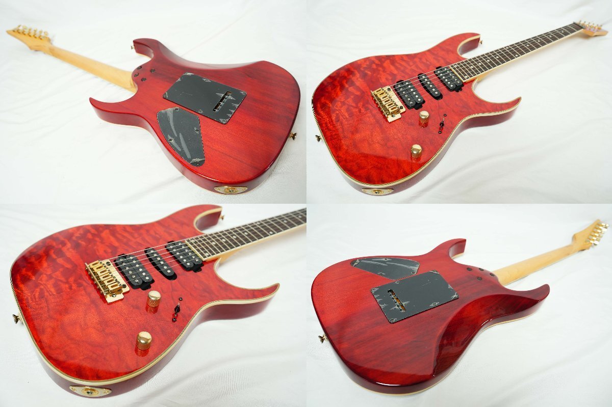 希少モデル・美品】Ibanez RG198QM エレキギター IBANEZ RG198QM Trans