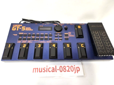 ☆BOSS GT-5 GUITAR EFFECTS PROCESSOR マルチエフェクター
