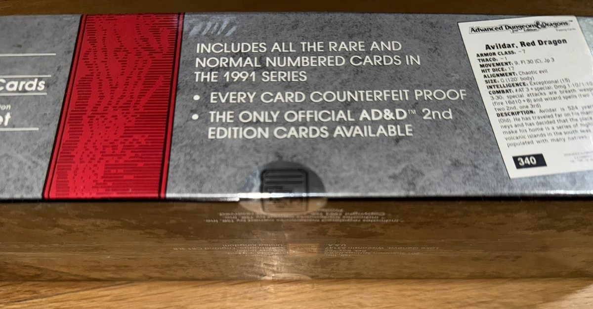 激レア】アドバンスド・ダンジョンズ&ドラゴンズトレーディングカード
