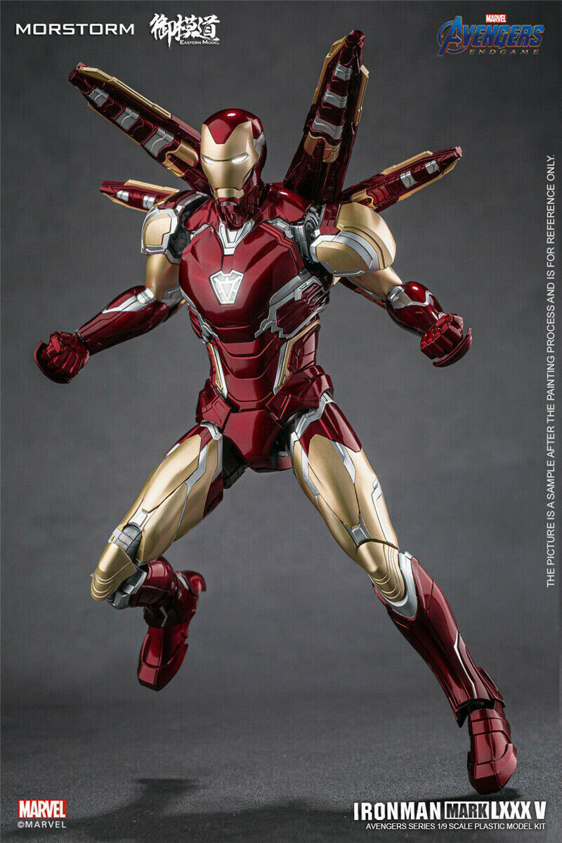 Morstorm 1/9 Iron Man Mark LXXXV MK85 PVC Model Kit Figure Toy