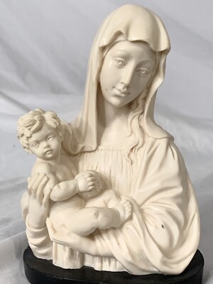 A. Santini Mother Child Classics Sculpture Statue/Figure Vintage