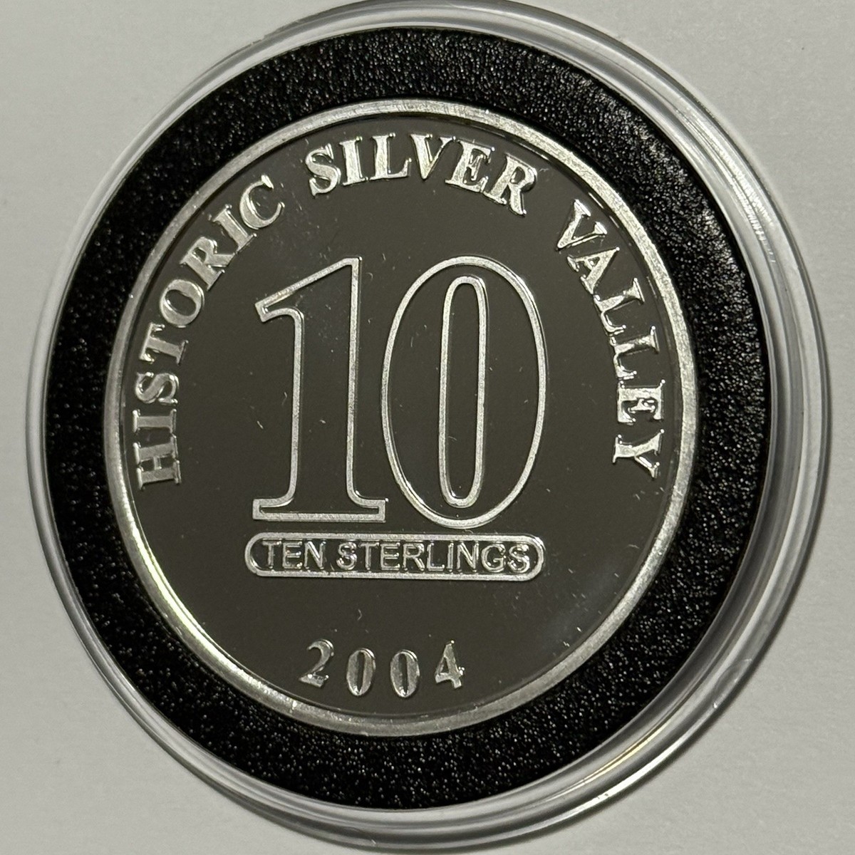 2004 Historic Silver Valley Idaho Rare Coin 1 Troy Oz .999 Fine