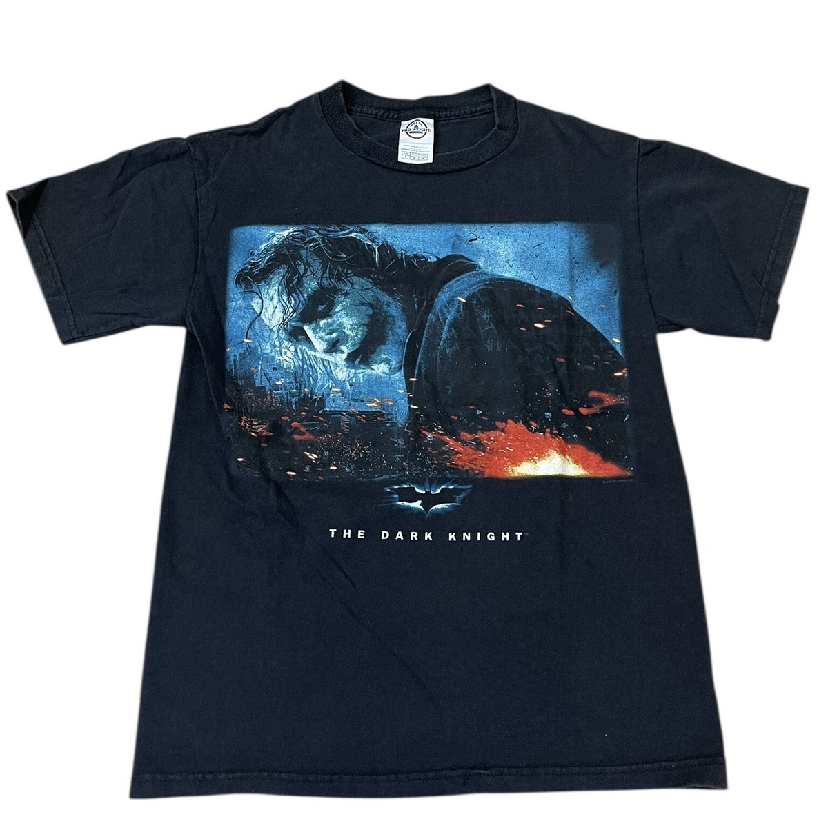 Vintage The Dark Knight Promo T-shirt 2008 Movie Joker Heath
