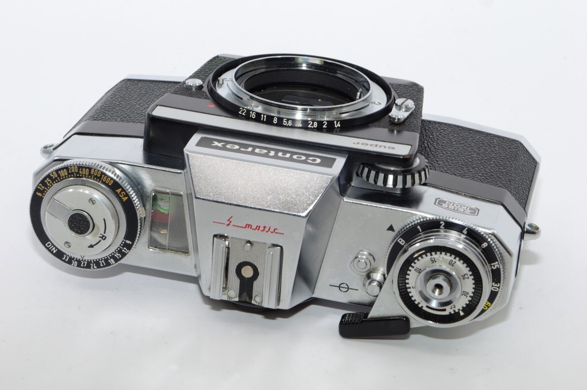Zeiss Ikon Contarex Super 35mm vintage SLR camera. Accepts BEST