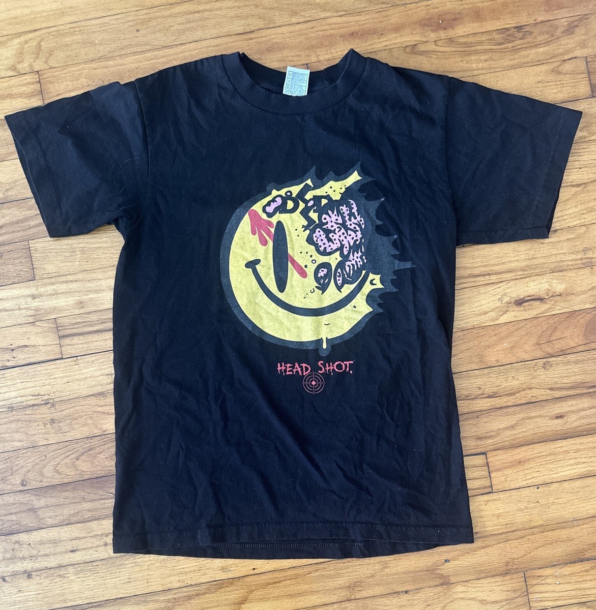 Logo T-shirt “HEADSHOT” MサイズIdeal Logo Sizes for Shirts