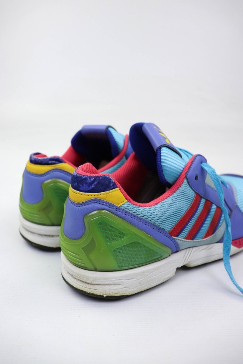 Adidas Vintage 2009 Torsion ZX 9000 Light Aqua/Neon Blue Sneakers