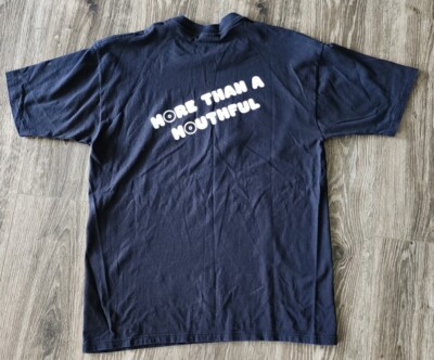 Vintage 90s Hooters T Shirt Size Large Black Made in USA Single