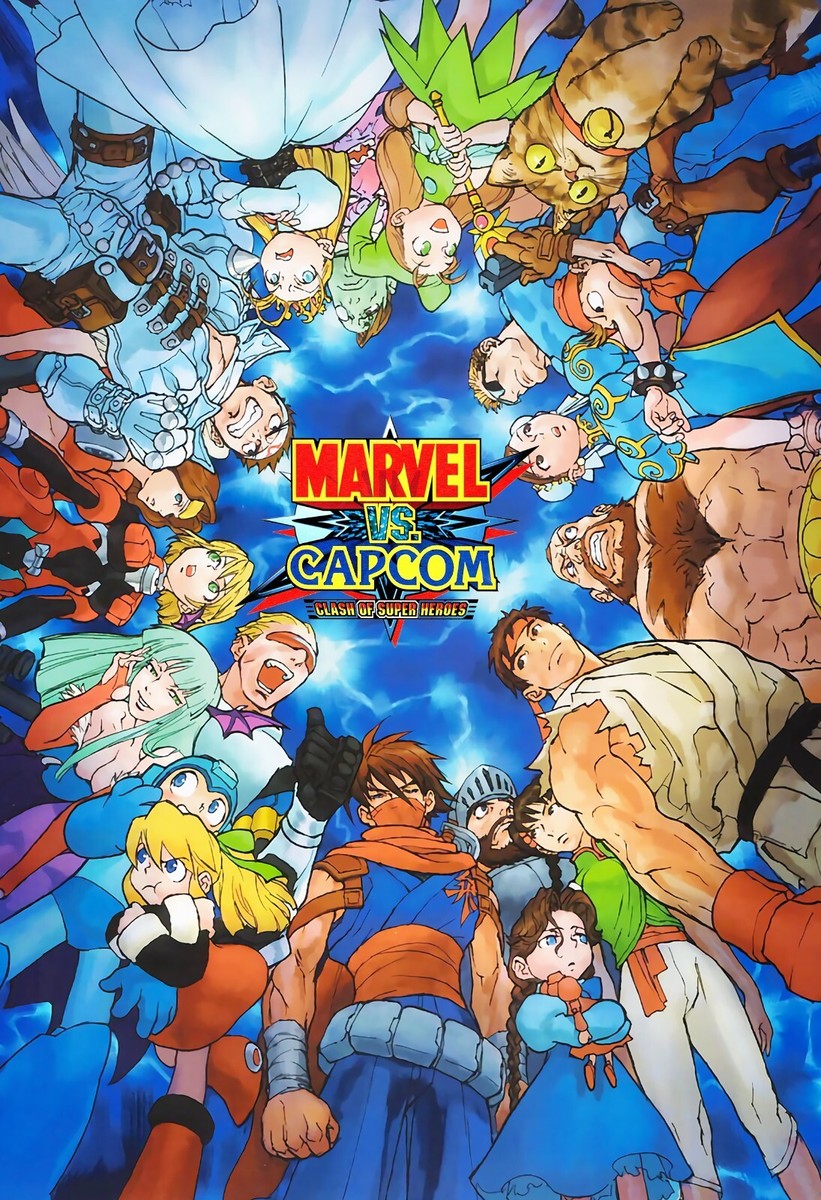 Marvel Vs. Capcom: Clash of Super Heroes Poster | eBay