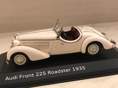 ミニカー Audi Front 225 Roadster 1935 Creme White Minichamps Audi