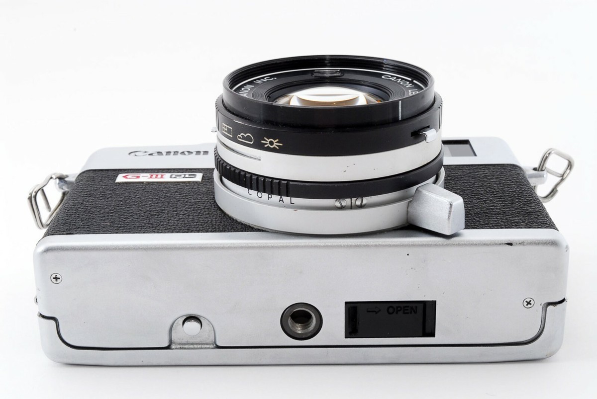 分解整備済 実用美品 Canon QL19 G-III フィルムカメラ 実写付き 分解