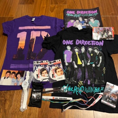 ONE DIRECTION 1D Tour goods light stick T-shirt Wristwatch Lanyard