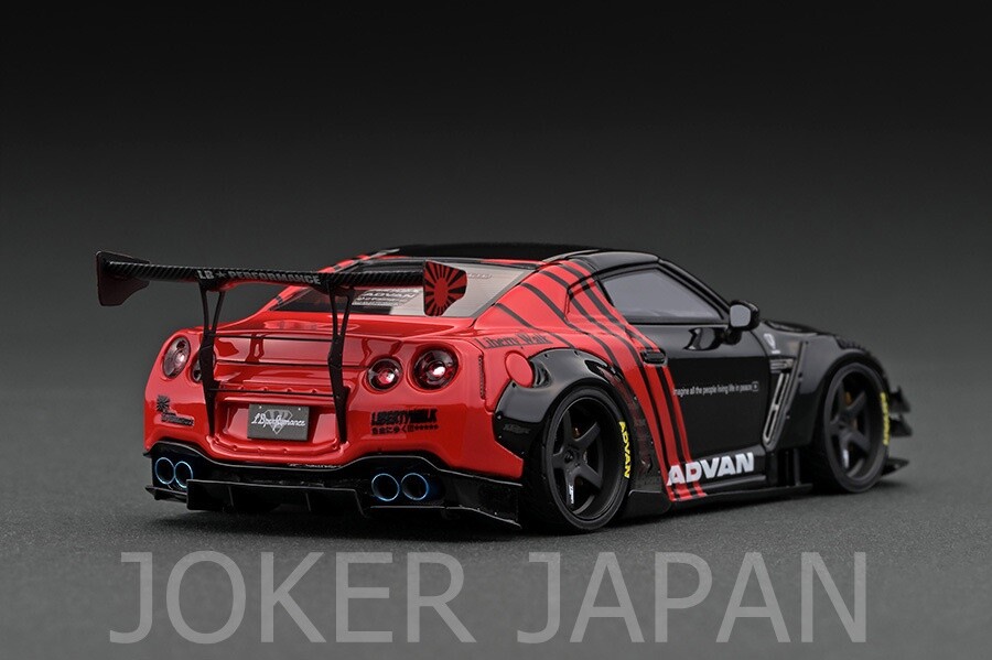 Ignition Model IG2556 1/43 LB-WORKS Nissan GT-R R35 type 2 Black