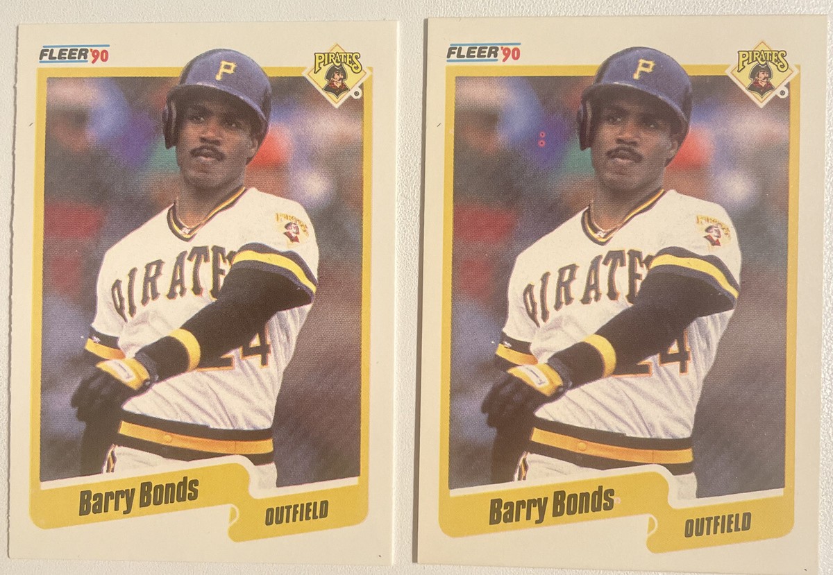 1990 Fleer- Barry Bonds #461 *ERROR CARD* Red Dots | eBay