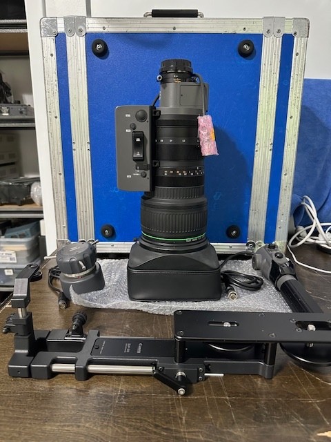 Canon J33ax11B IASD Broadcast Lens | 33x Zoom | B4 Mount | FULL