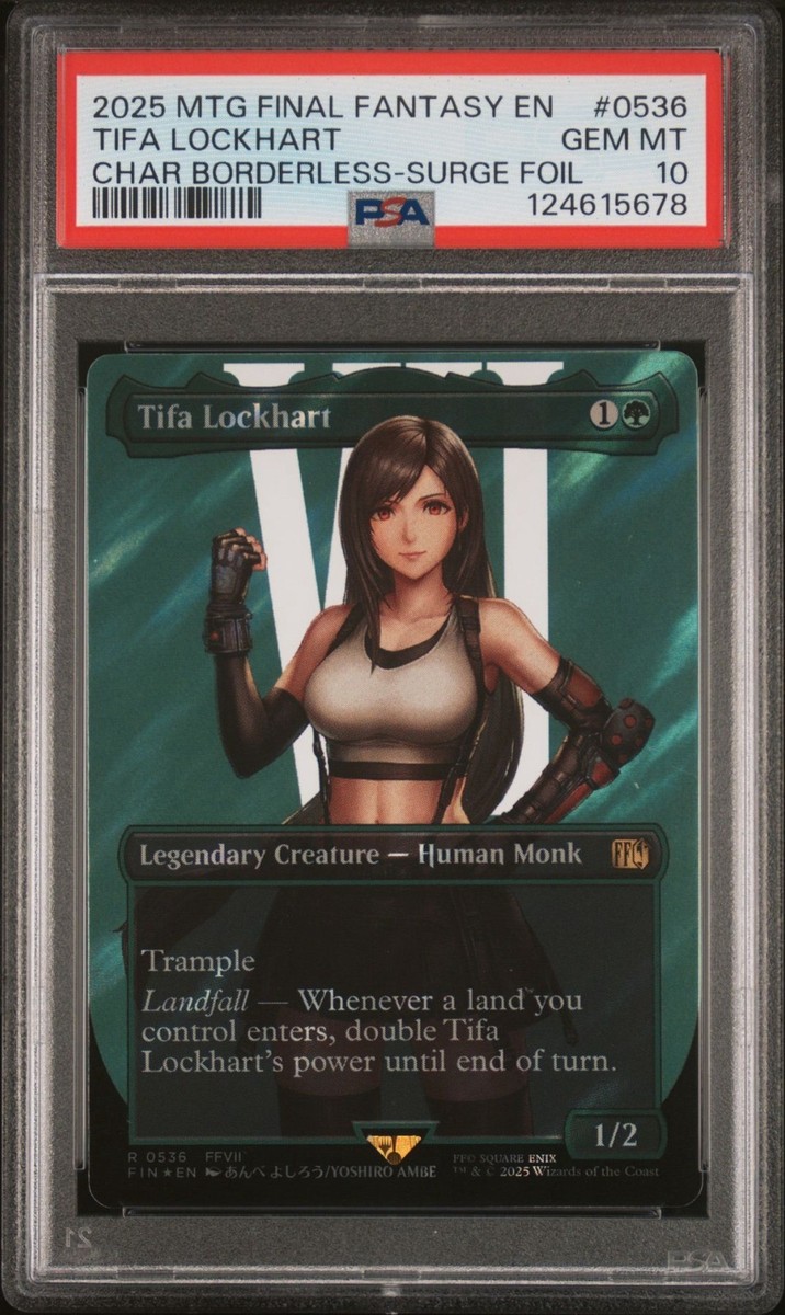 MTG FF ファイナルファンタジー/ティファ・ロックハート 拡張アート