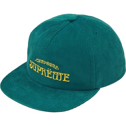 Supreme 100 Dollar Bill Camp Cap Green O/S FW17