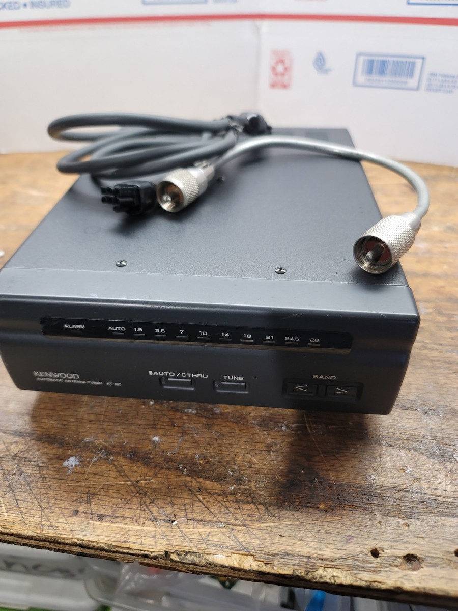 希少・未使用品】KENWOOD AT-250 アンテナチューナー 付属品完備 希少