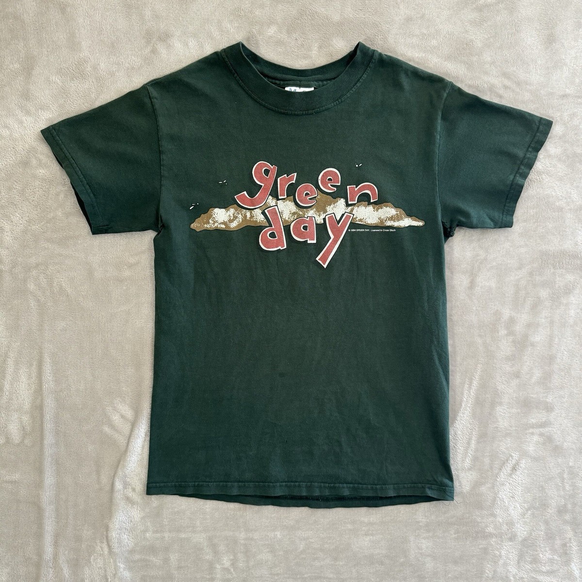 ミュージシャン GREEN DAY 90s EURO BOOTLEG TEE XL Rare Vintage 90's