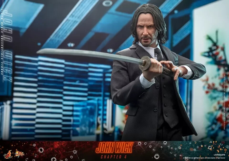 1/6 Hot Toys MMS729B John Wick 4 Special Edition Action Figure Toy