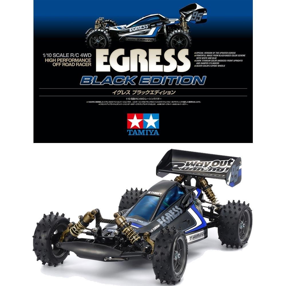 Tamiya 47489 Egress Black Special Limited Edition 1:10 RC Car