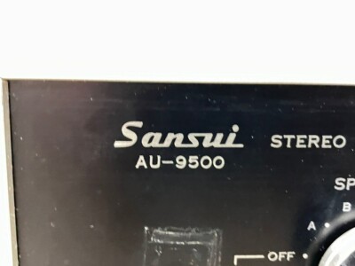SANSUI AU-9500 Amplifier Tested and Works | eBay