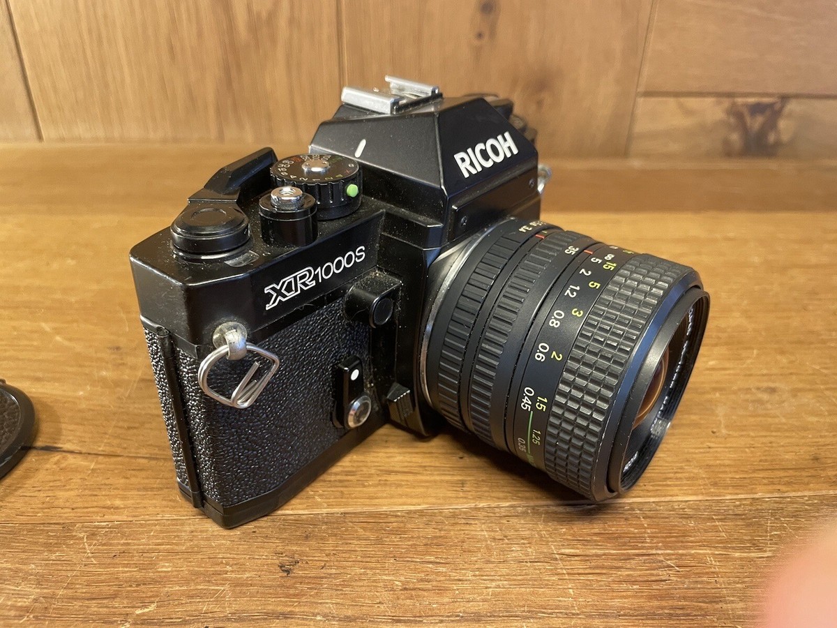 Rare : Near Mint* Ricoh XR1000S Film Camera Rikenon P Zoom 35-70mm