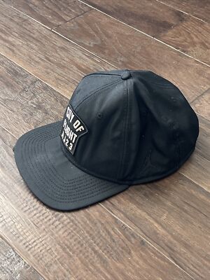Air Jordan City of Flight AJ23 Jumpman Black Hat Snapback Zip Cap