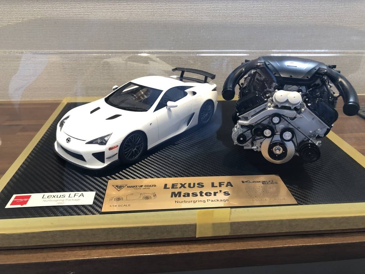 ミニカー AUTOart 1/18 LFA nur Lexus LFA & Lexus LFA Nurburgring