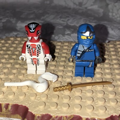 Lego Ninjago Minifigure Lot from Set 9442 Jay's Storm Fighter Jay