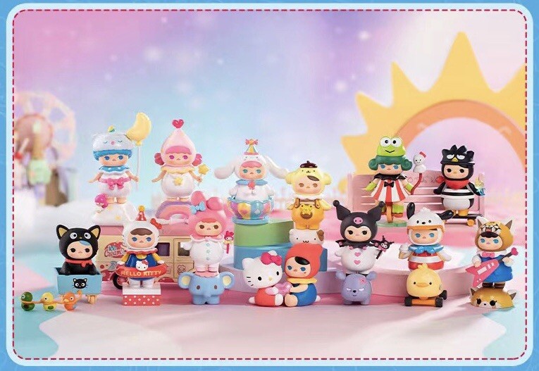 POPMART Pucky Sanrio Characters Series Blind Box Confirmed Figure