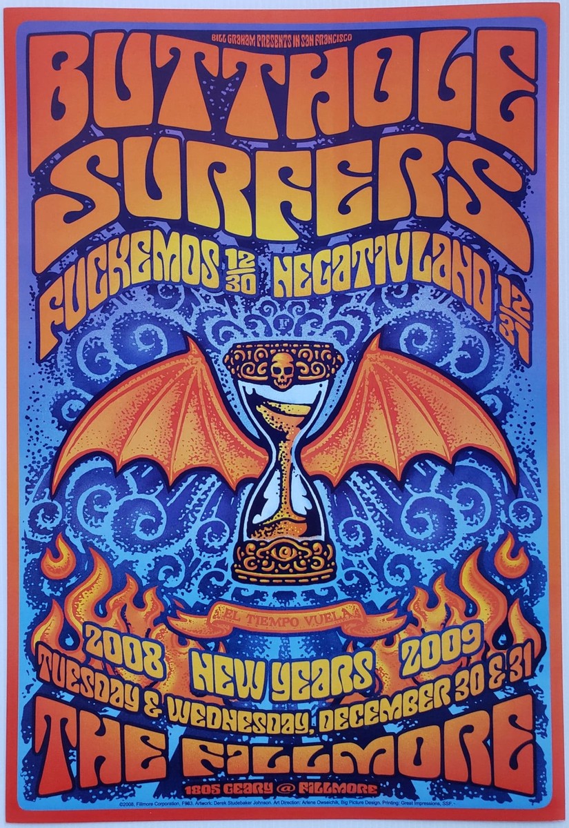 BUTTHOLE SURFERS / 特大ポスター BUTTHOLE SURFERS / 特大ポスター