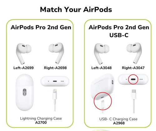 Original Apple AirPods Pro 2nd Generation USB-C Replacement Left