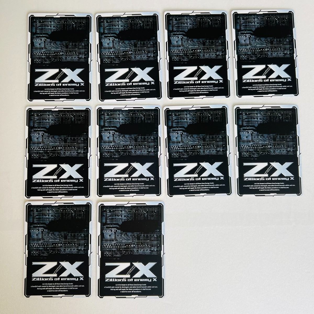 X TRADING CARDS HOLDER 1999・Xトレーディングカード X TRADING CARDS