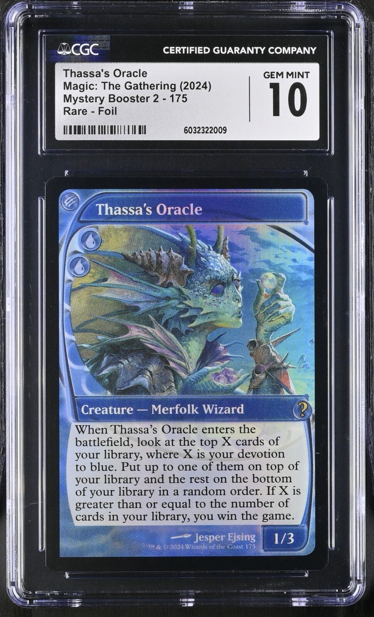 タッサの信託者 secret lair foil タッサの神託者 Thassa's Oracle SLD