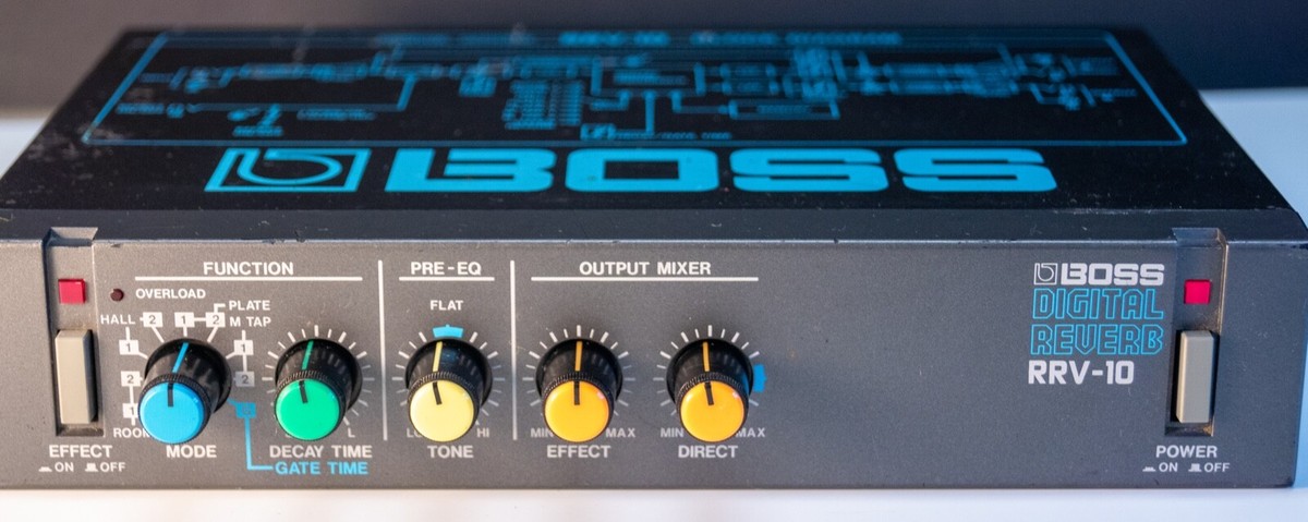 即決 BOSS RRV-10 12bit DIGITAL REVERB デジタルリバーブ ディレイ