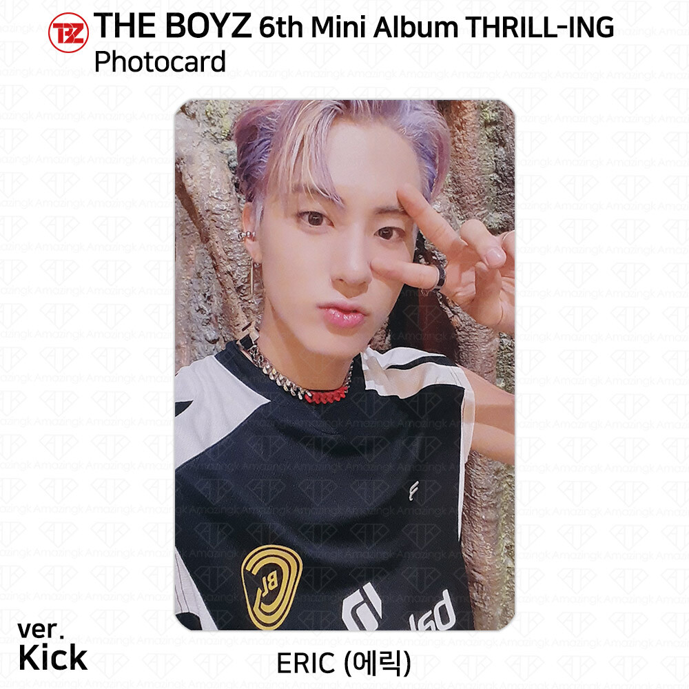 the boyz eric エリック チェキ ポラ サイン the boyz eric エリック