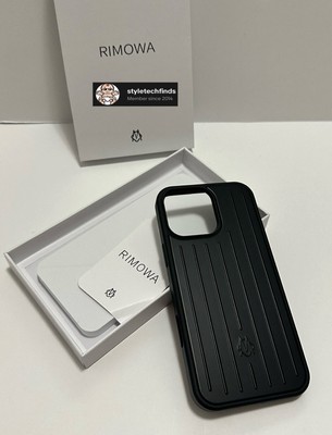 Rimowa Iphone Case Aluminum For Iphone 16 ProMAX BLACK ⭐️U.S
