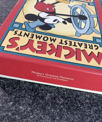 NEW Vintage Disney Mickey's Greatest Moments Steam Boat Willie