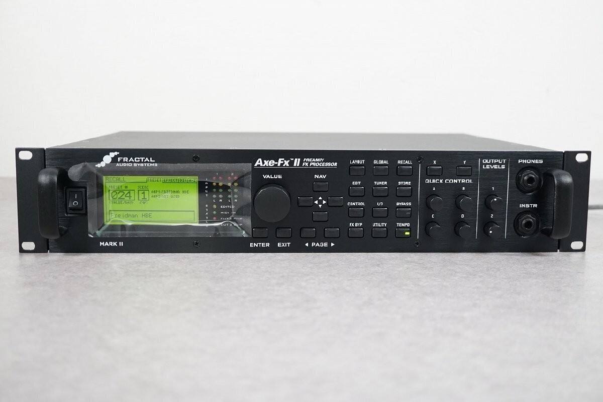ままさやFractal Axe FxII Fx2ギターエフェクター ままさやFractal Axe